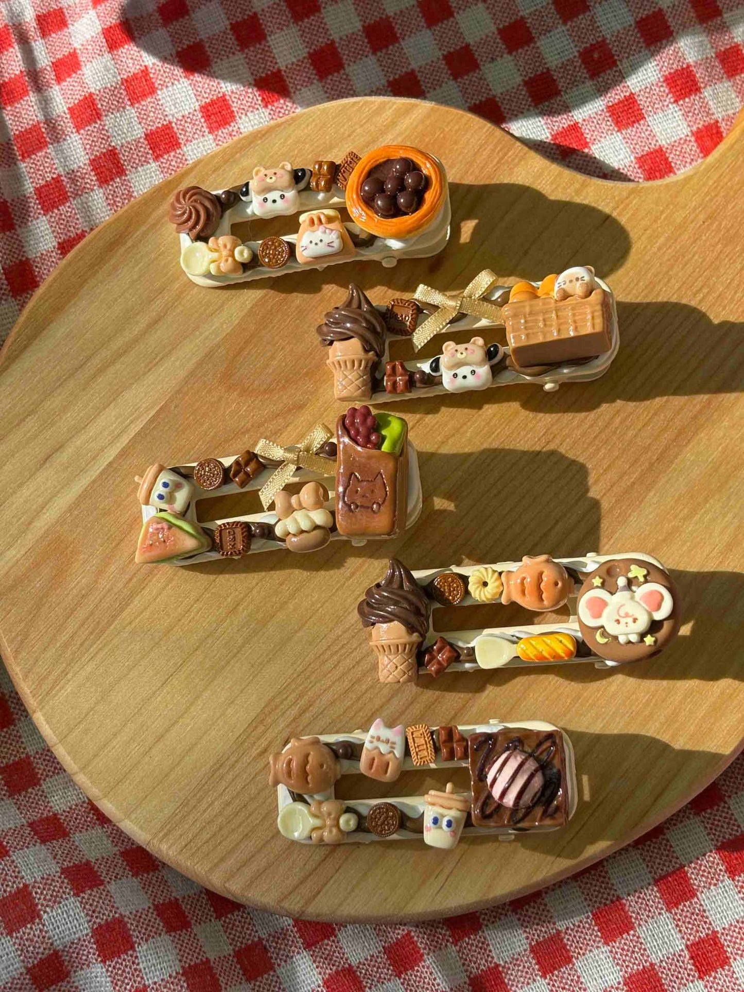 Creamy Desserts - Hair Clips