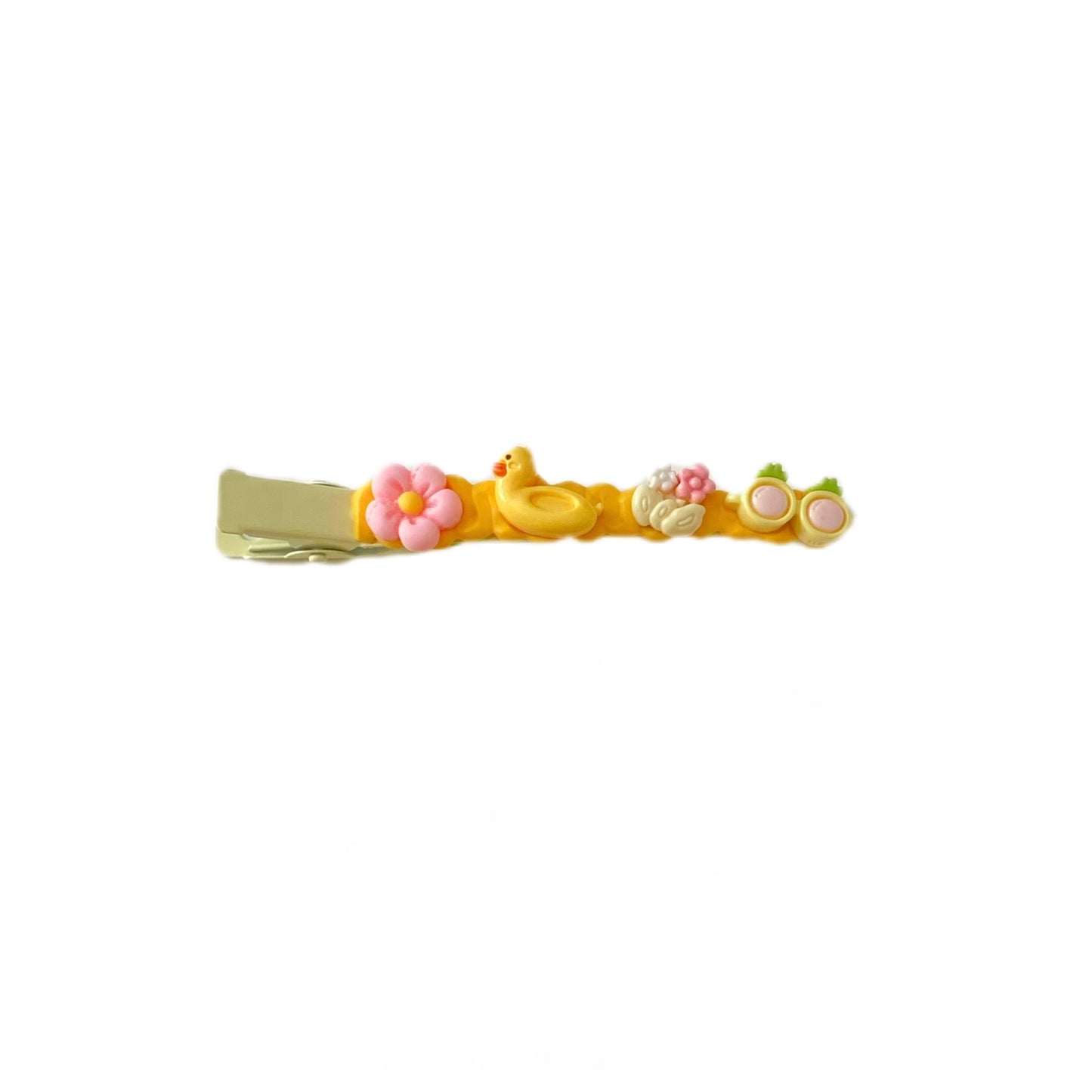 Yellow Duck - Hair Clips