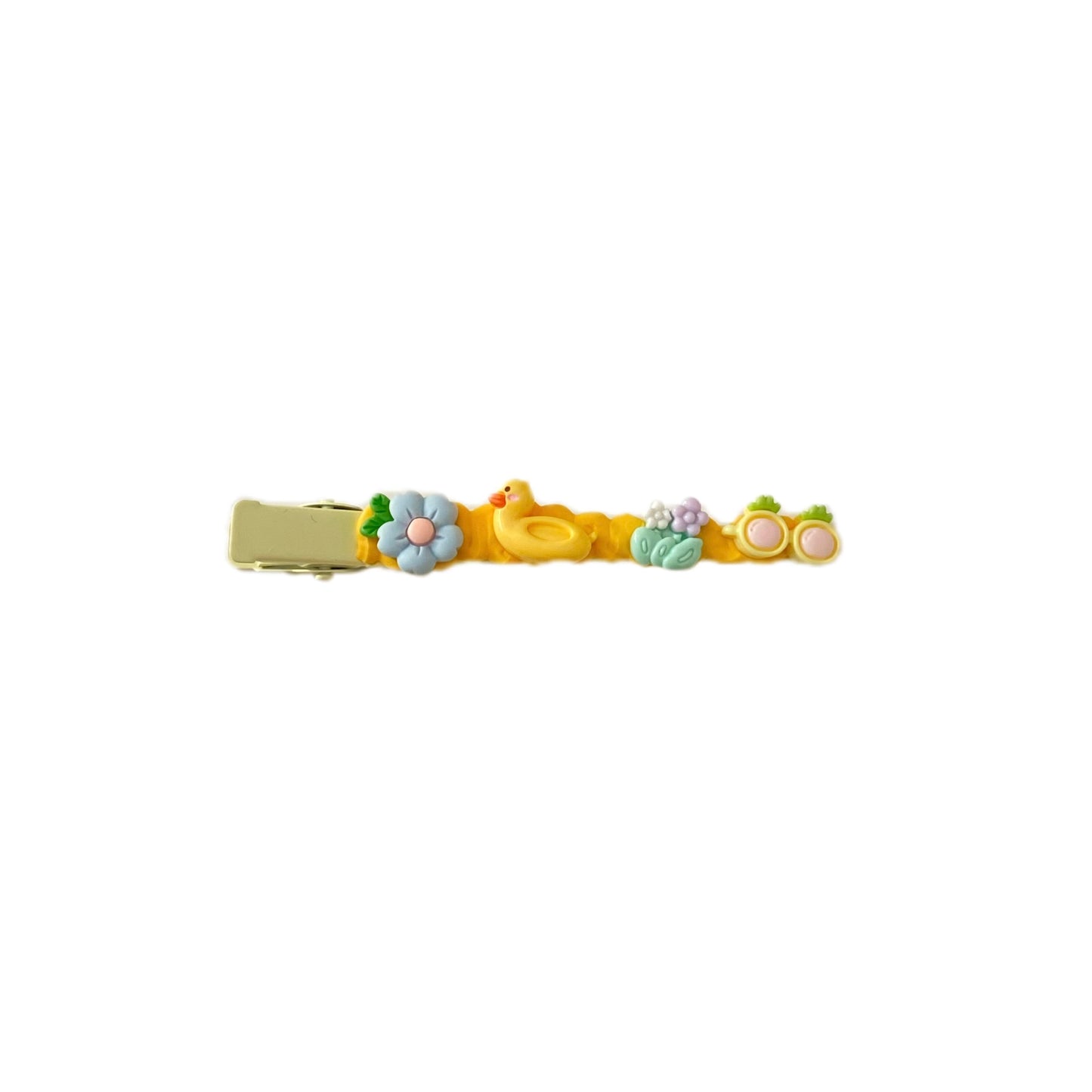Yellow Duck - Hair Clips