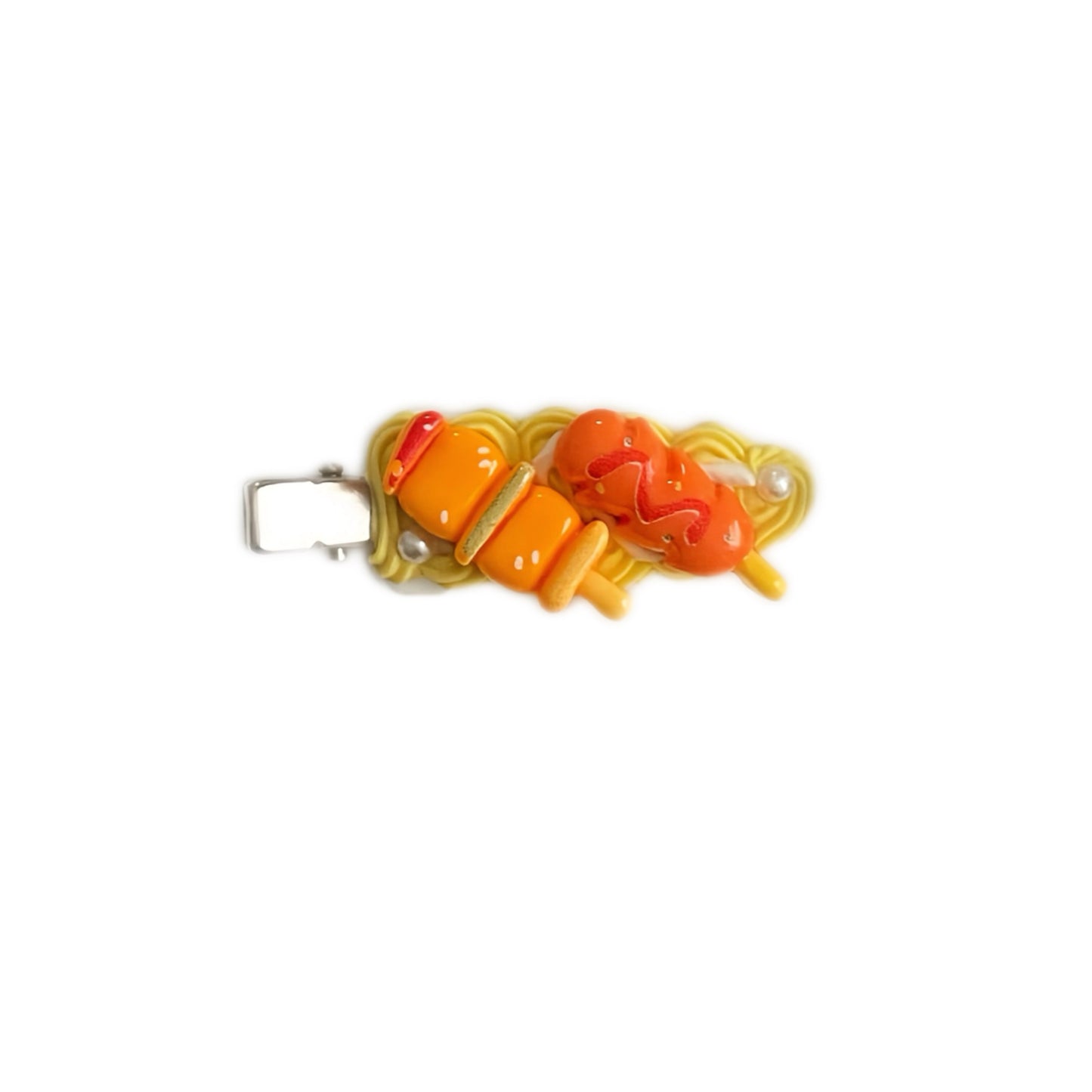 Veggie and Meat Skewers - Hair Clips