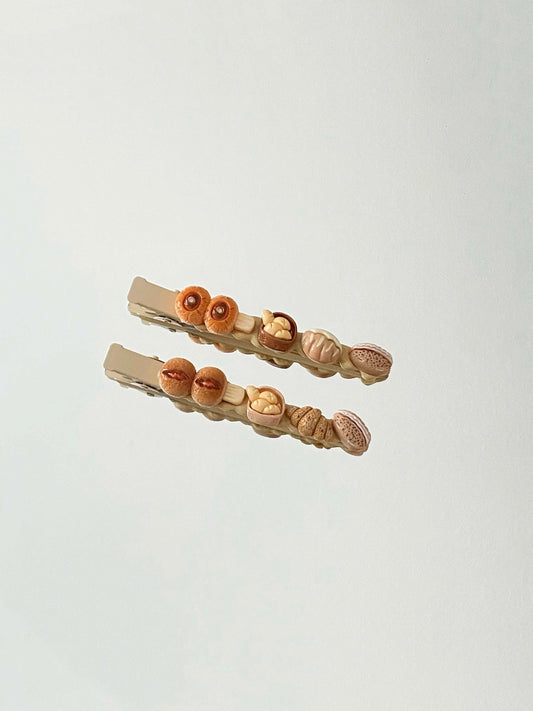 Bread Sticks - Hair Clips