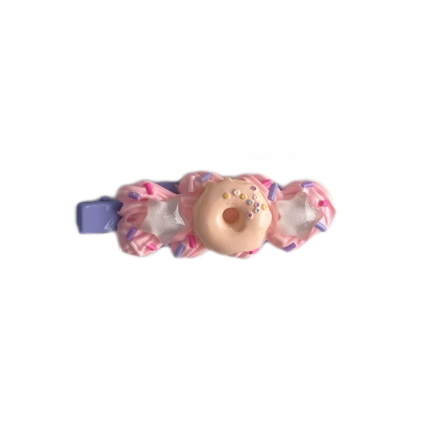 Strawberry Donut - Hair Clips