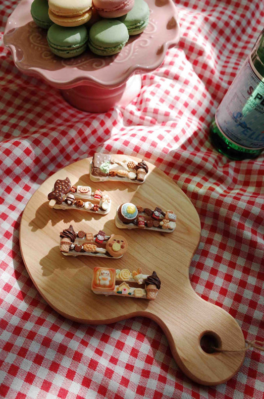 All About Chocolates - Hair Clips