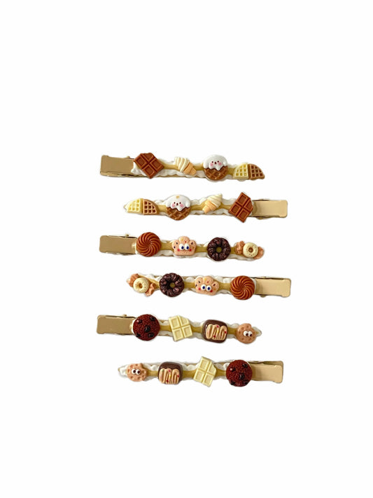 It's Chocolate Flavour - Hair Clips