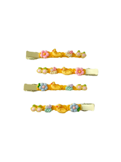 Yellow Duck - Hair Clips