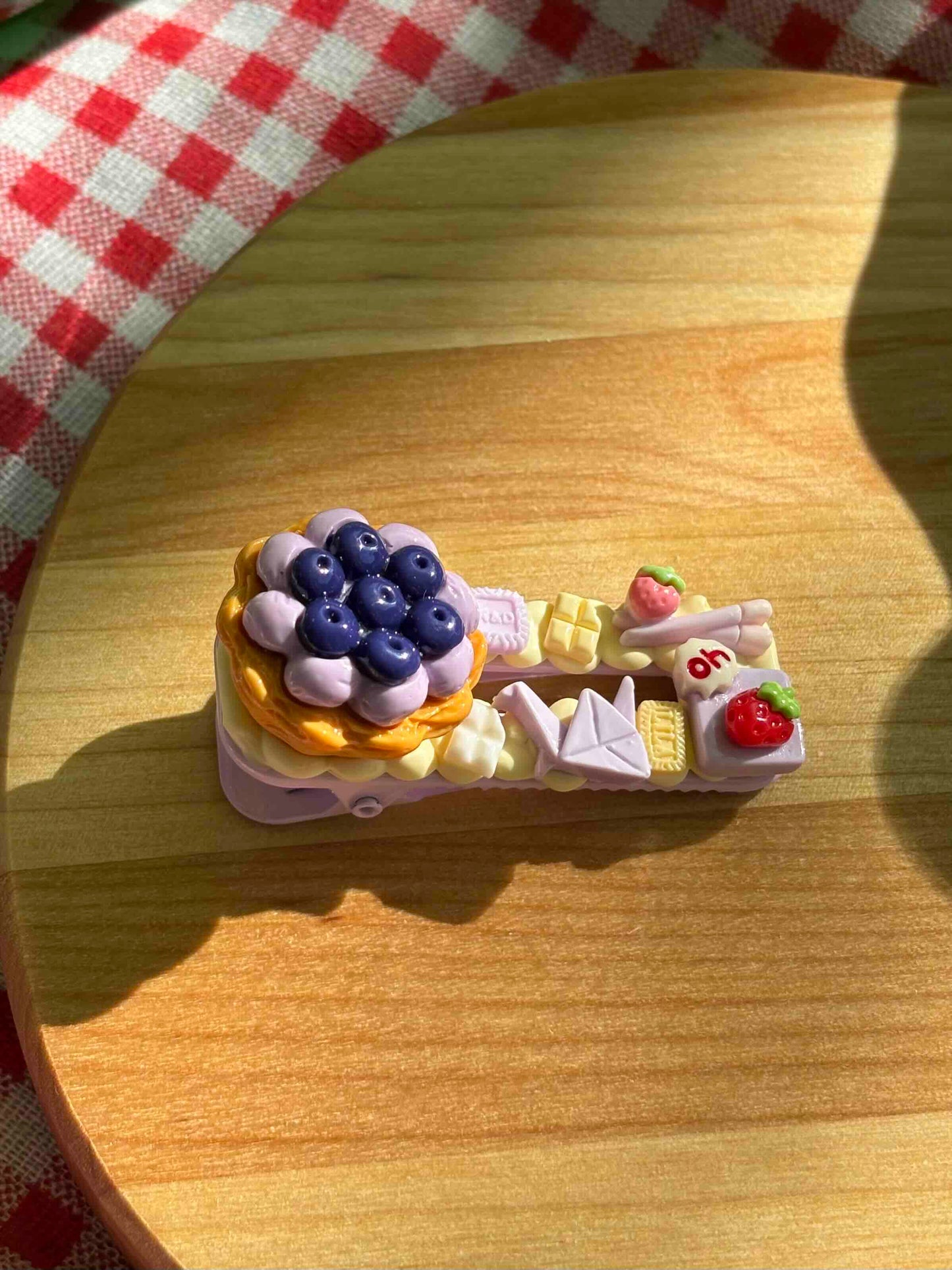 Fruit Tart - Hair Clips