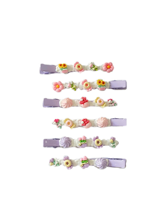 Sweet Flower Season - Hair Clips