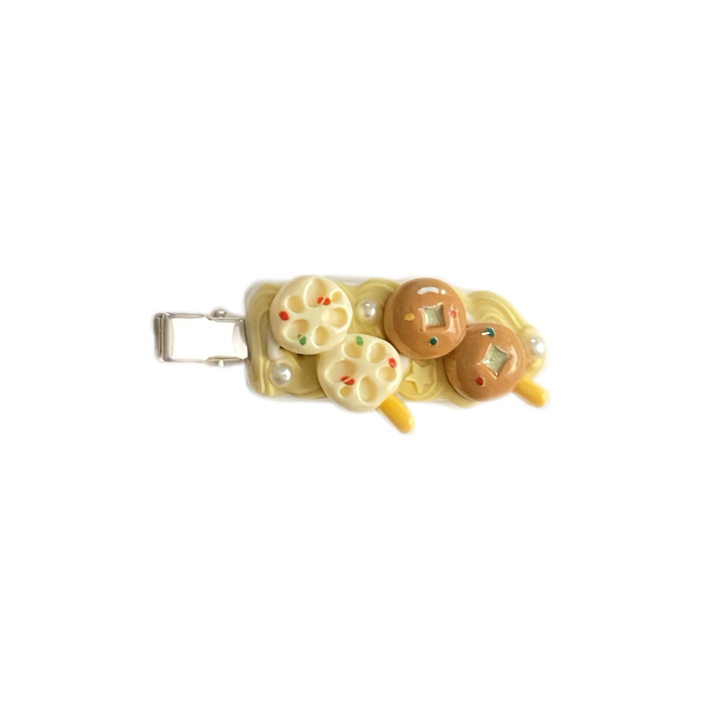 Veggie and Meat Skewers - Hair Clips