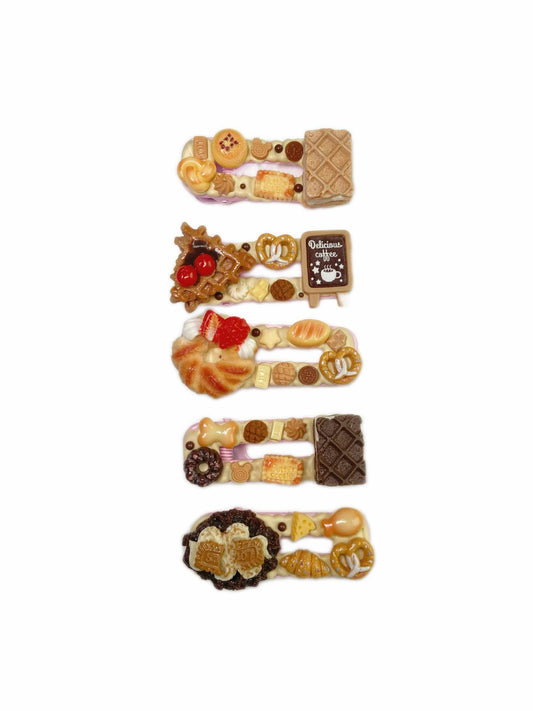 Pastry Lover - Hair Clips
